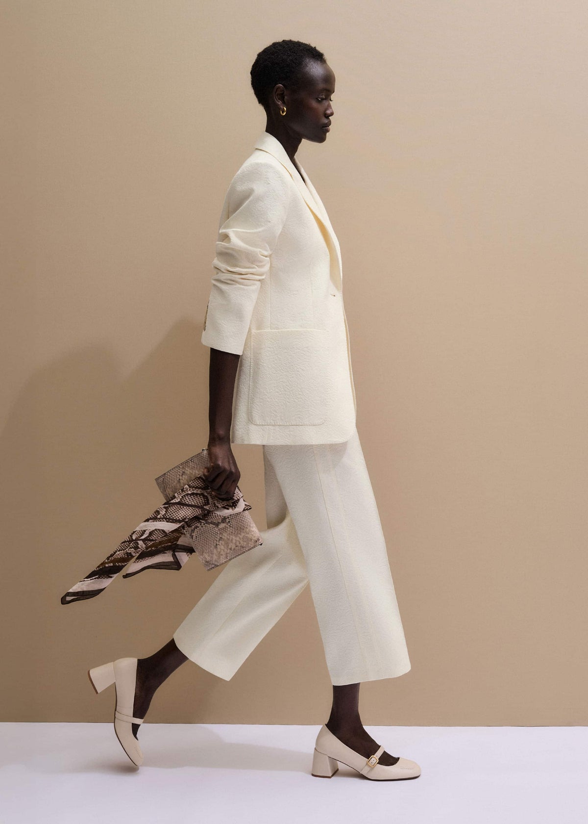 Cream Classic Mary Jane Heel | ME+EM