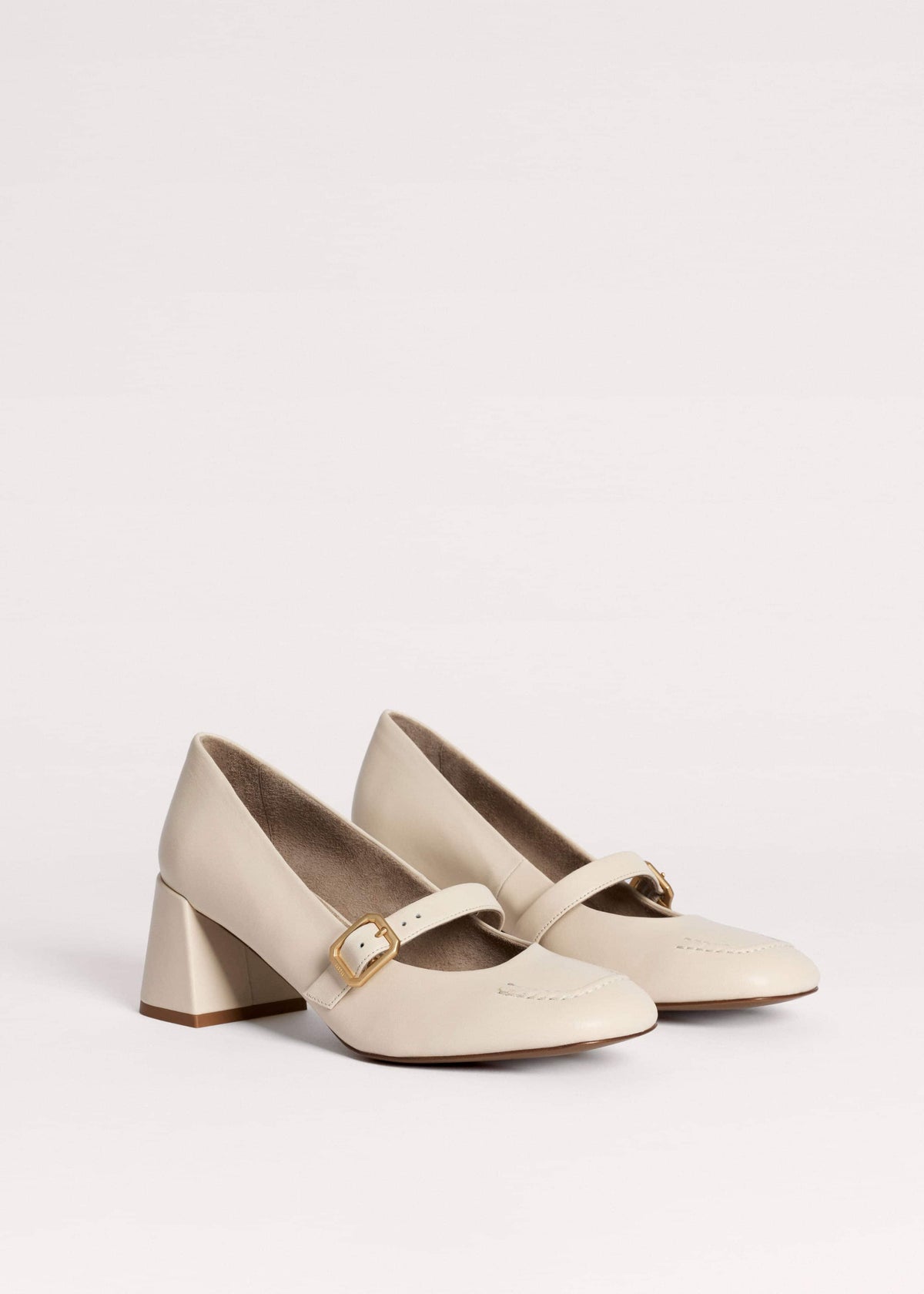 Cream Classic Mary Jane Heel | ME+EM