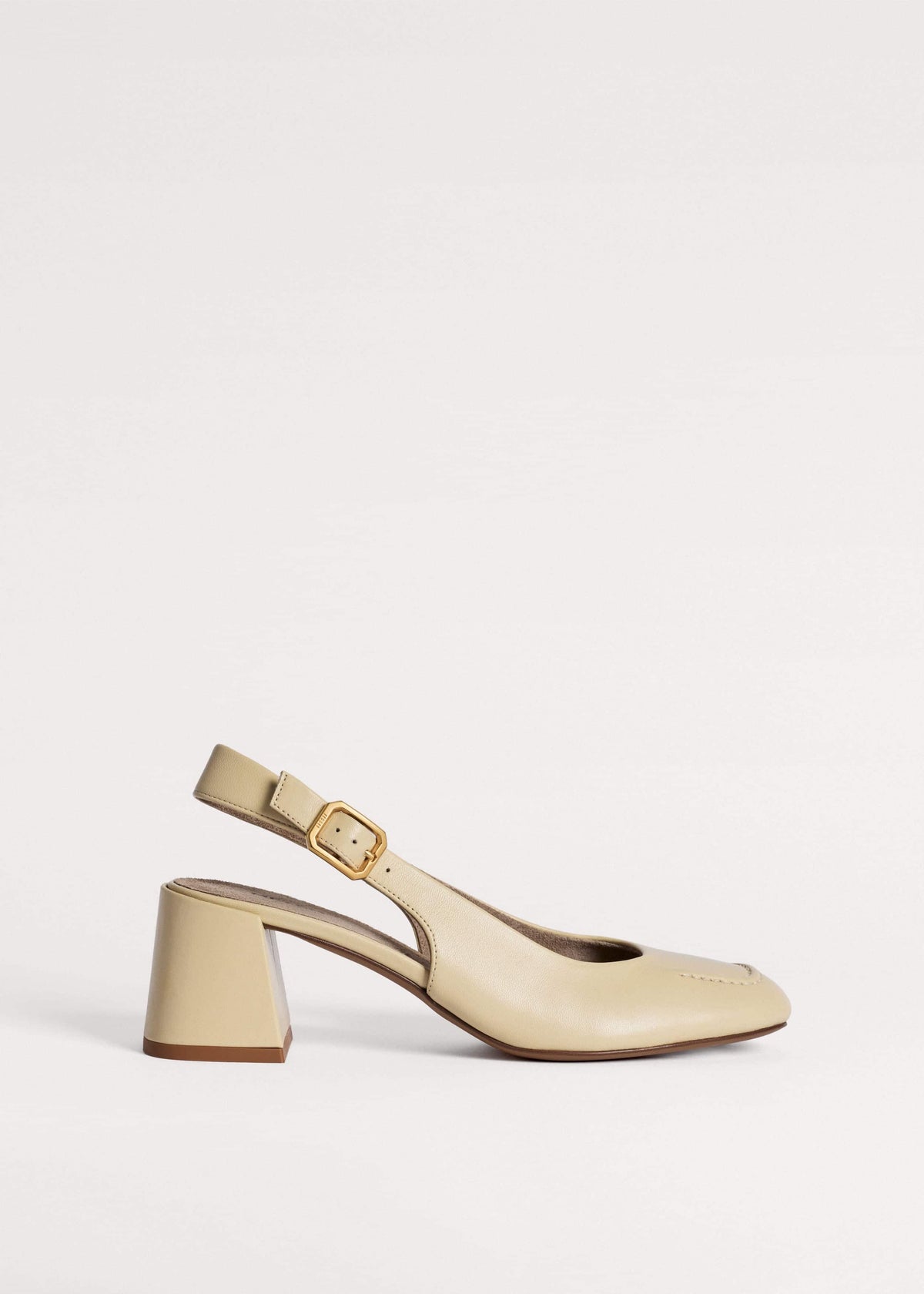 Cream Occasion Slingback Heel | ME+EM