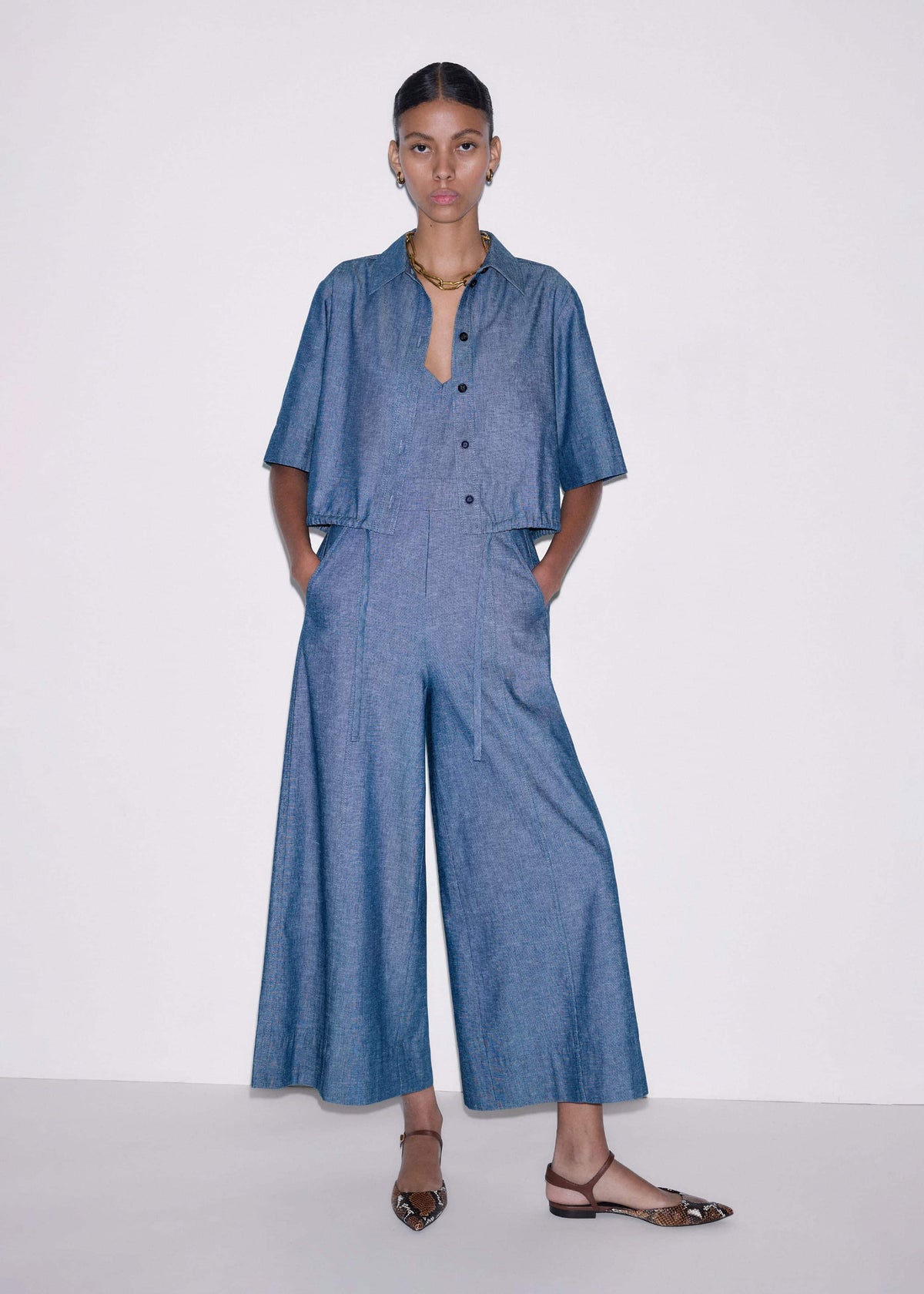 Blue 2-in-1 Jumpsuit | ME+EM