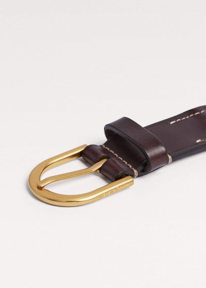 Natural Round Raffia Summer Belt | ME+EM