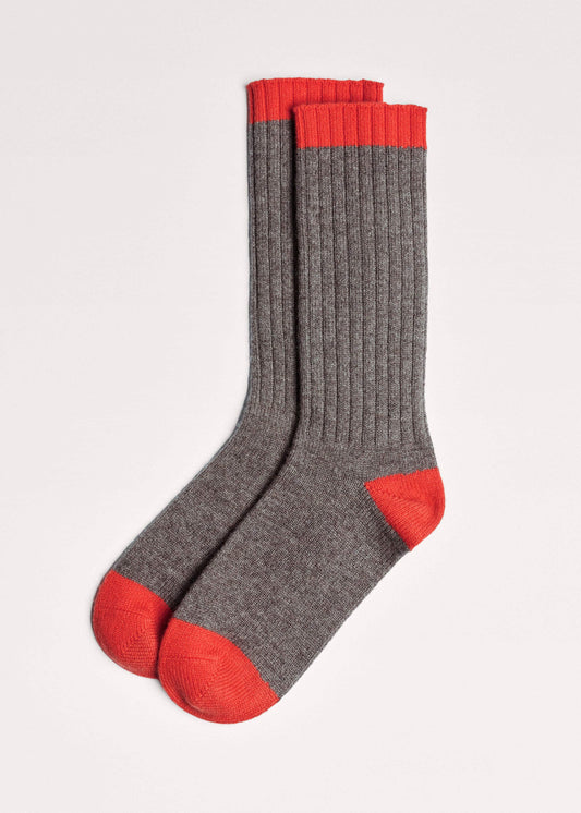 Brown Boot Sock | ME+EM