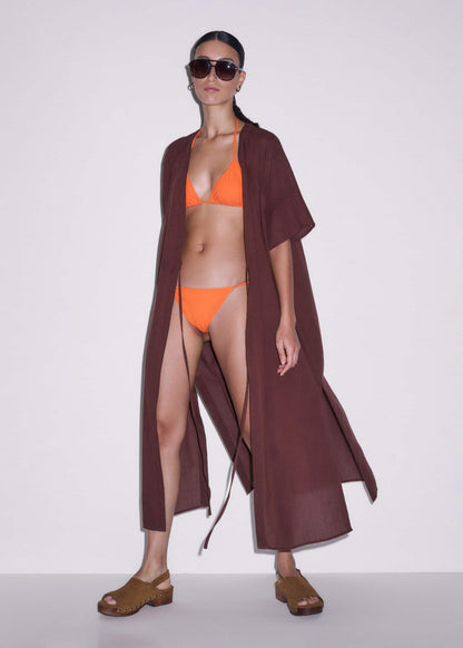 Orange Side Tie Bikini Bottom | ME+EM
