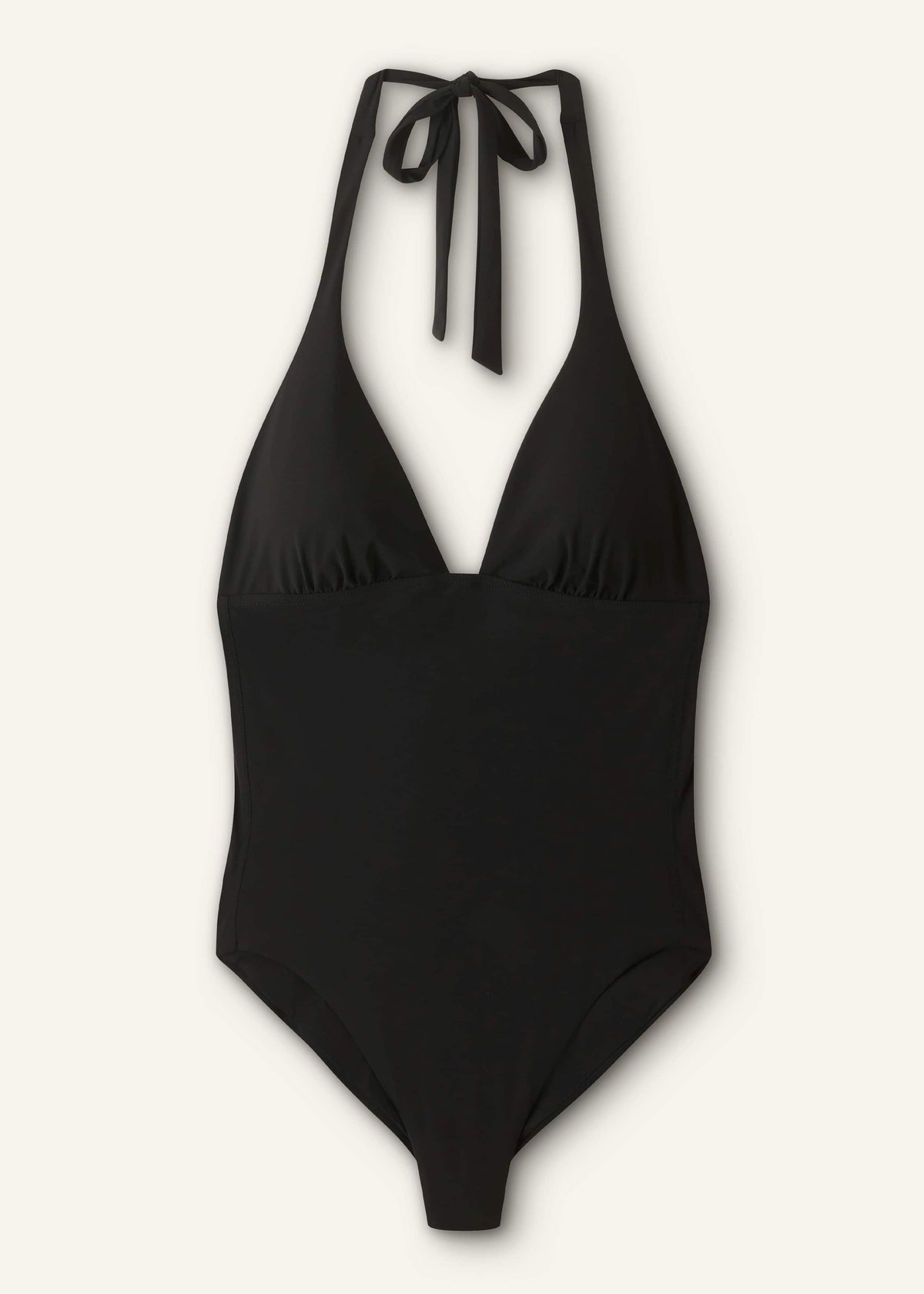 Black Adjustable Halterneck Swimsuit | ME+EM