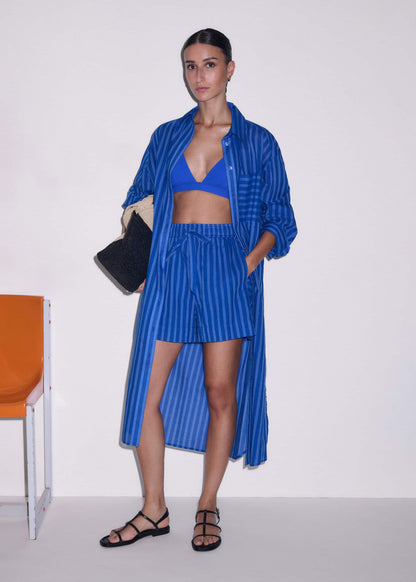 Blue Striped Beach Set | ME+EM