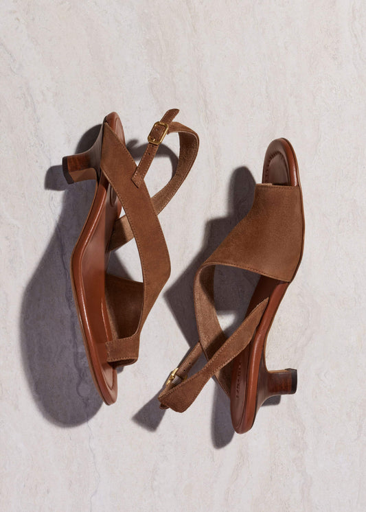 Brown Asymmetric Heel | ME+EM