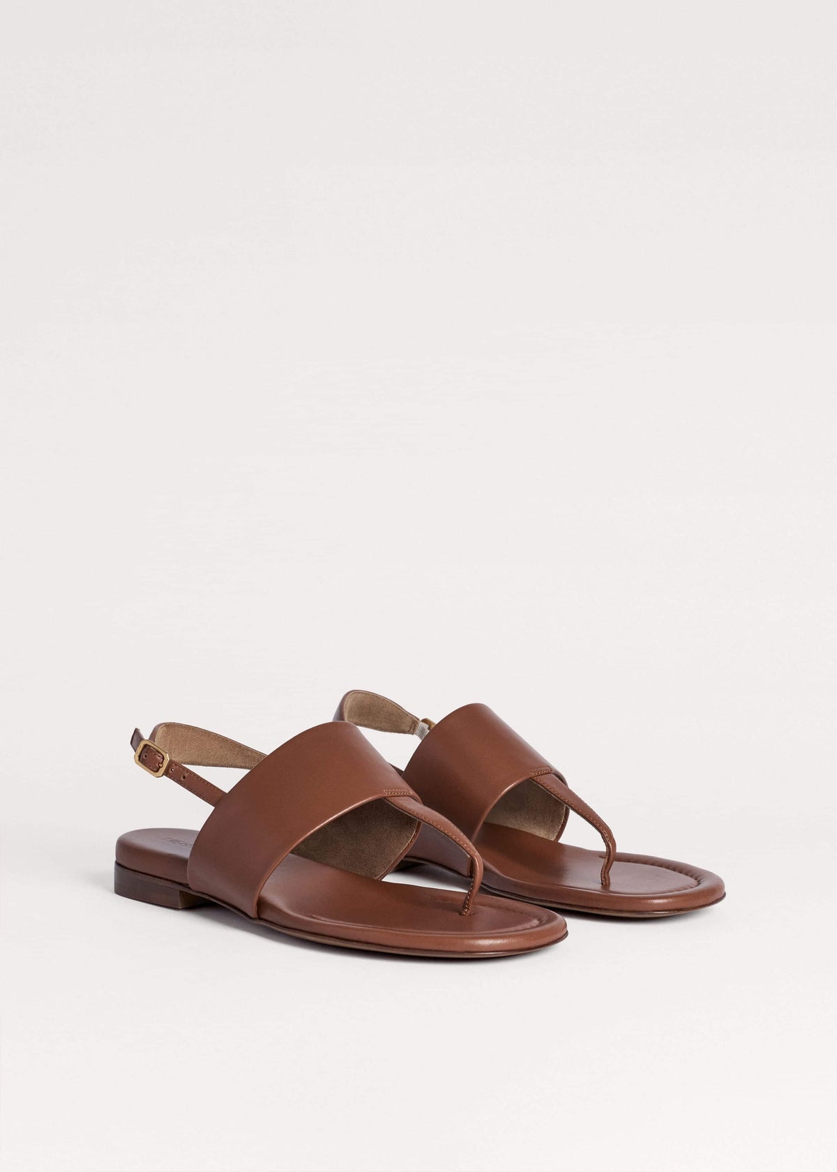 Brown Minimal Sandal | ME+EM