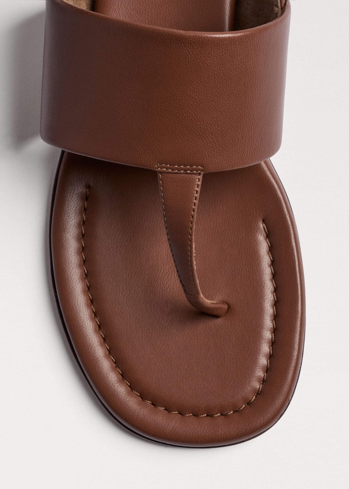 Brown Minimal Sandal | ME+EM