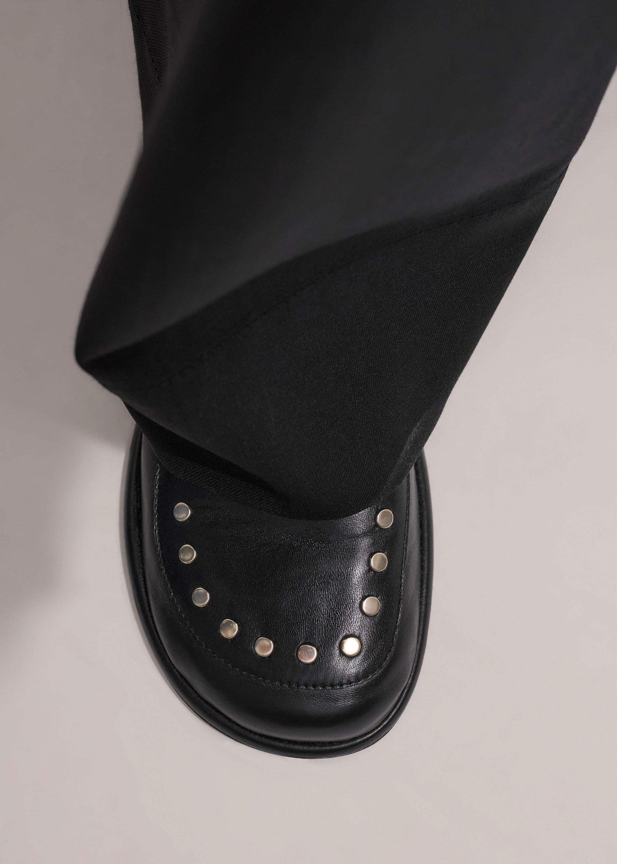 Black Stud Travel Loafer | ME+EM