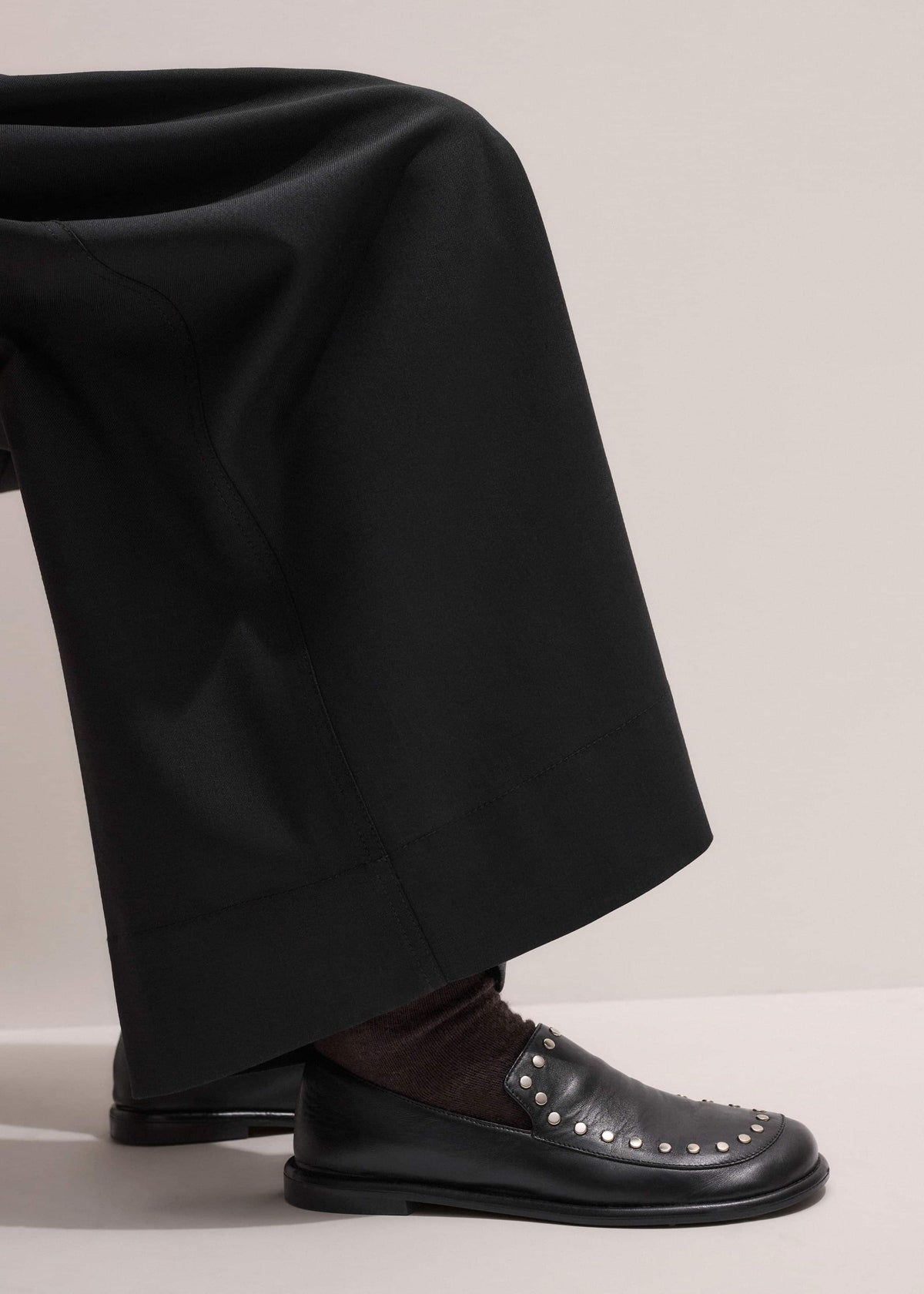 Black Stud Travel Loafer | ME+EM