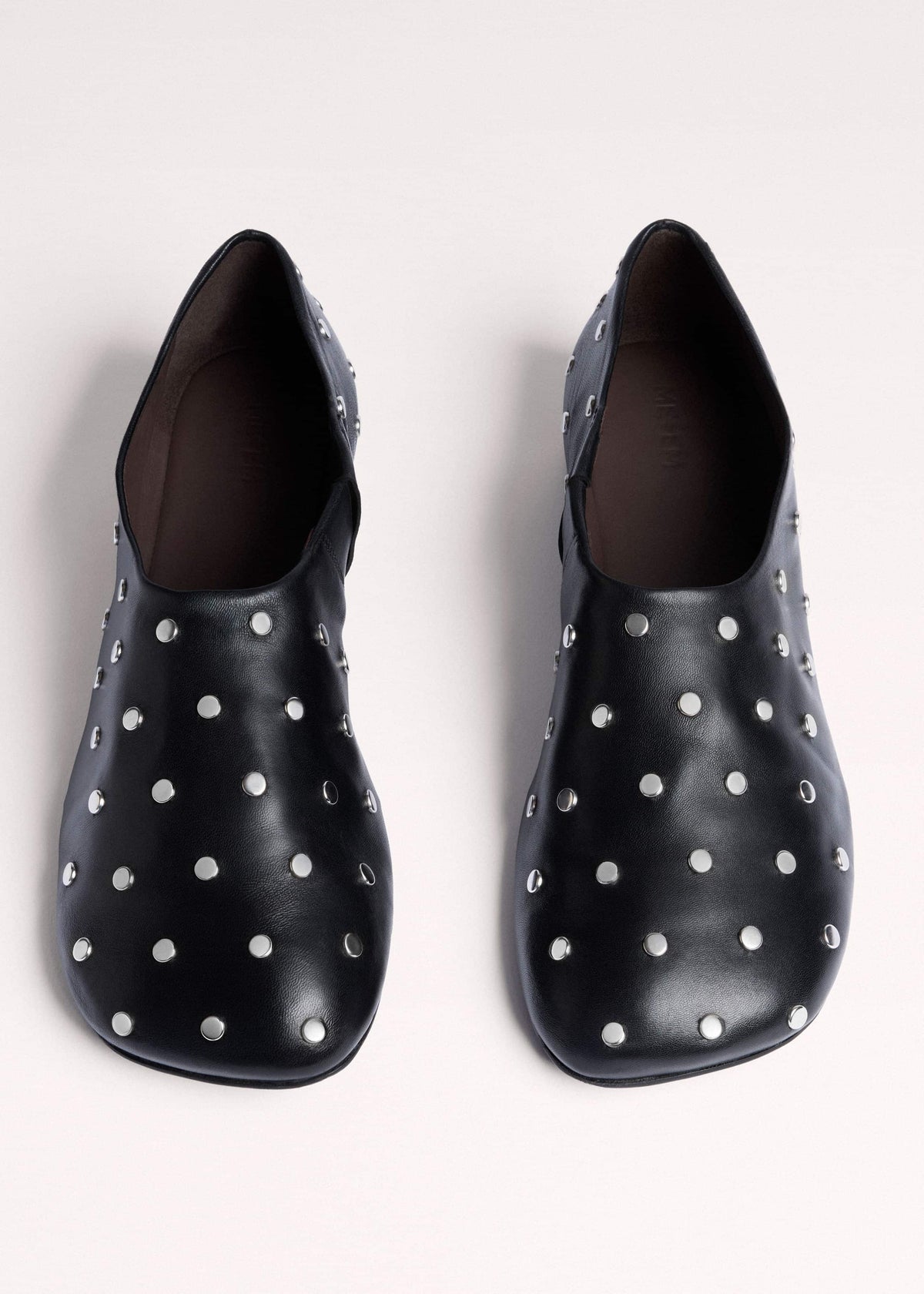 Black Studded Slipper | ME+EM