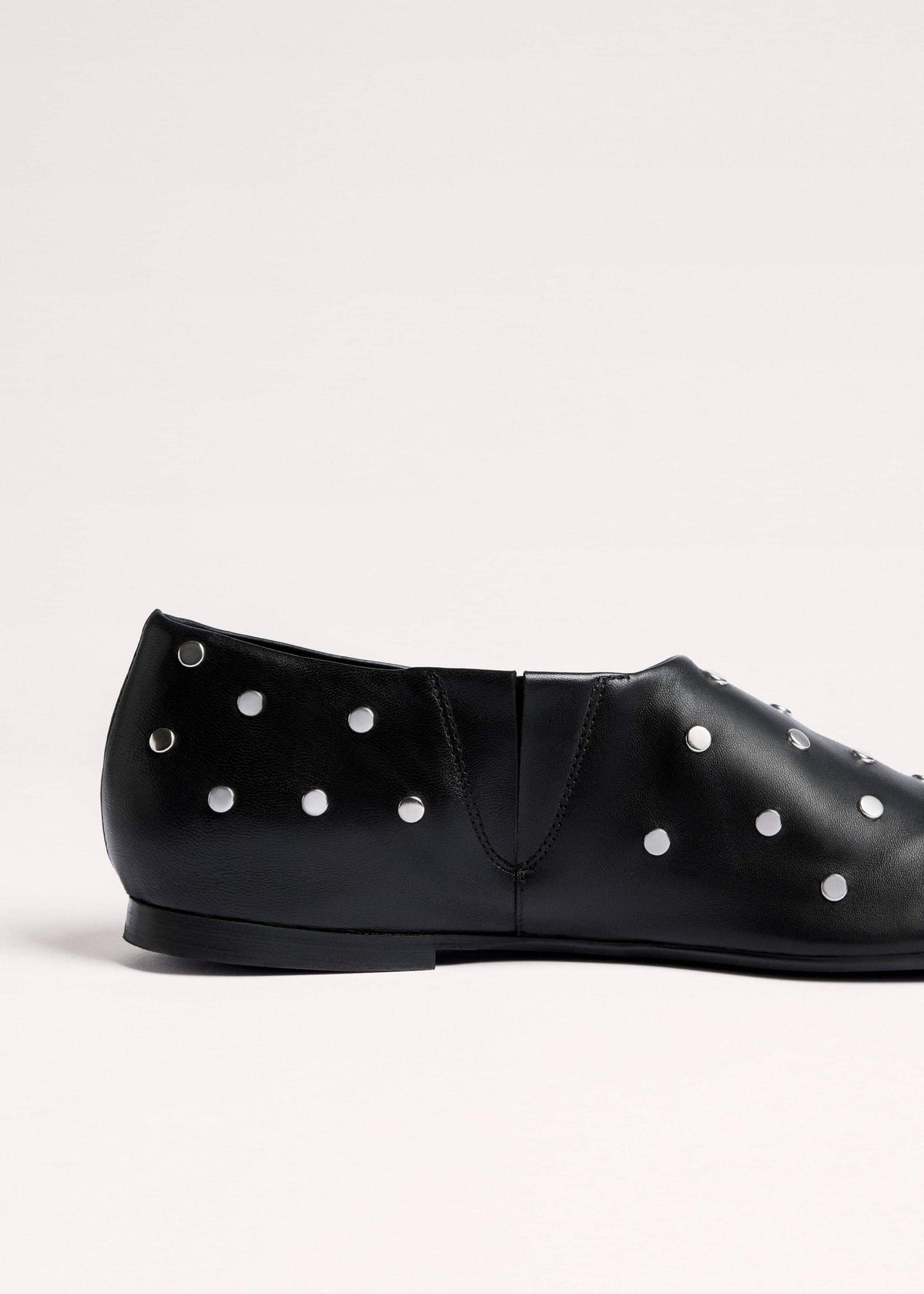 Black Studded Slipper | ME+EM