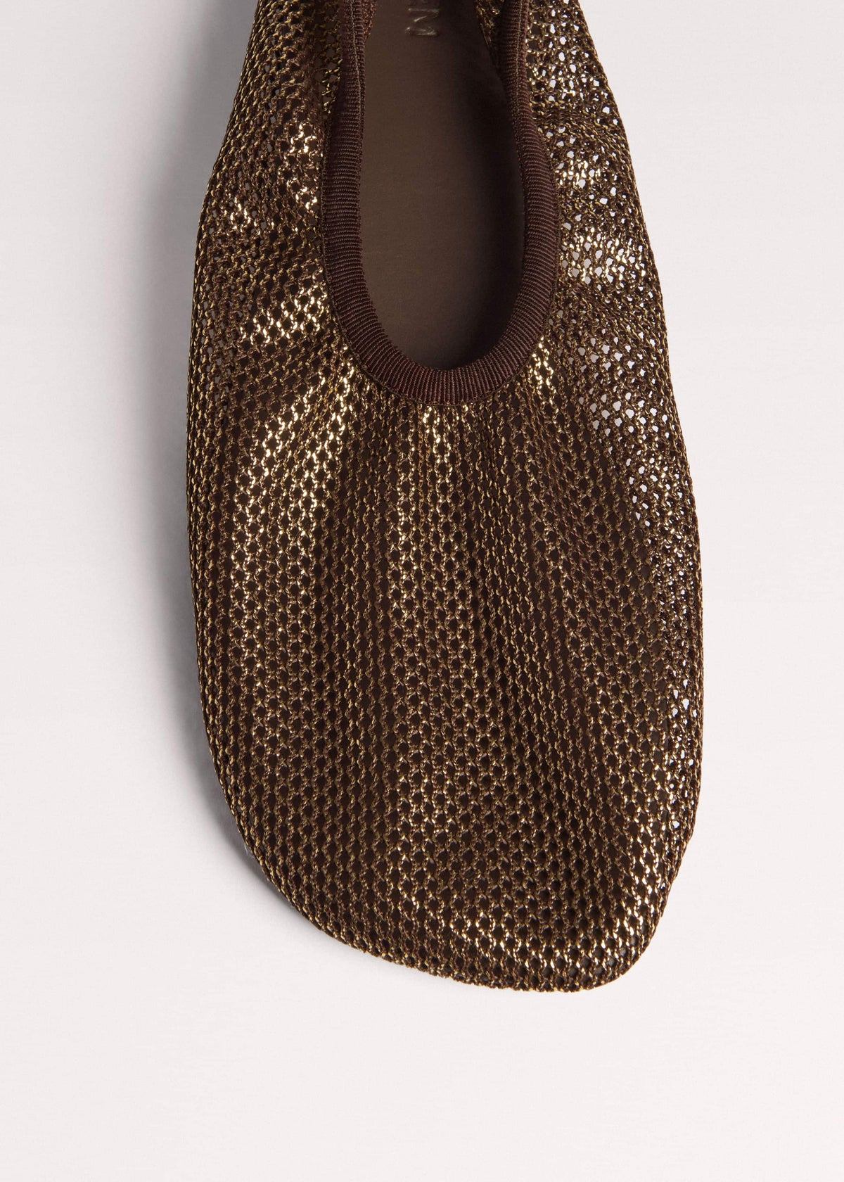 Gold Asymmetric Slipper | ME+EM