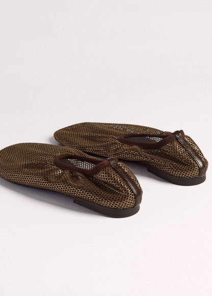 Gold Asymmetric Slipper | ME+EM