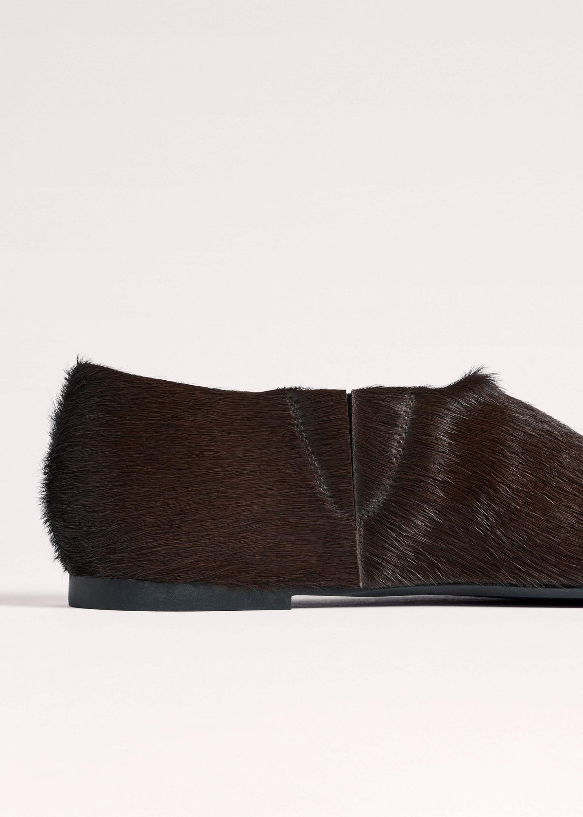 Brown Asymmetric Slipper | ME+EM
