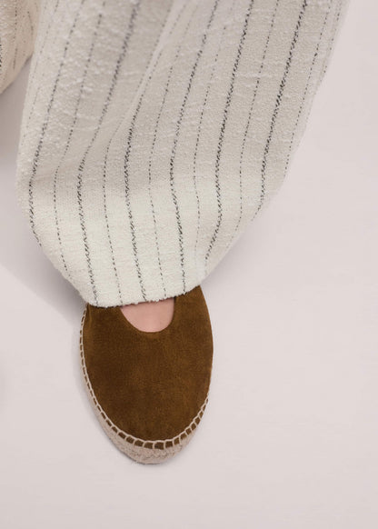 Olive Green Espadrille Mary Jane | ME+EM
