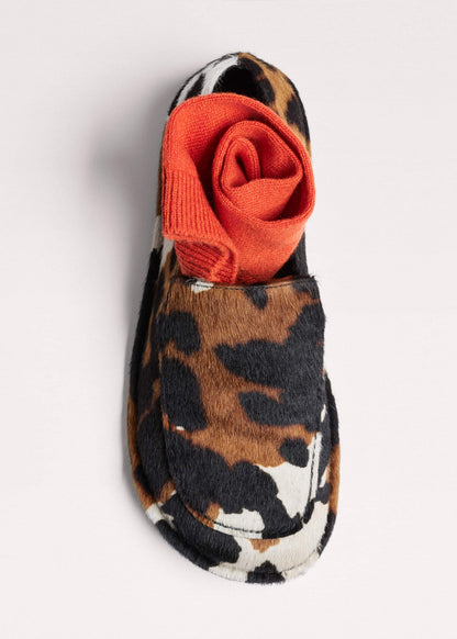Brown Cow Print Travel Loafer | ME+EM