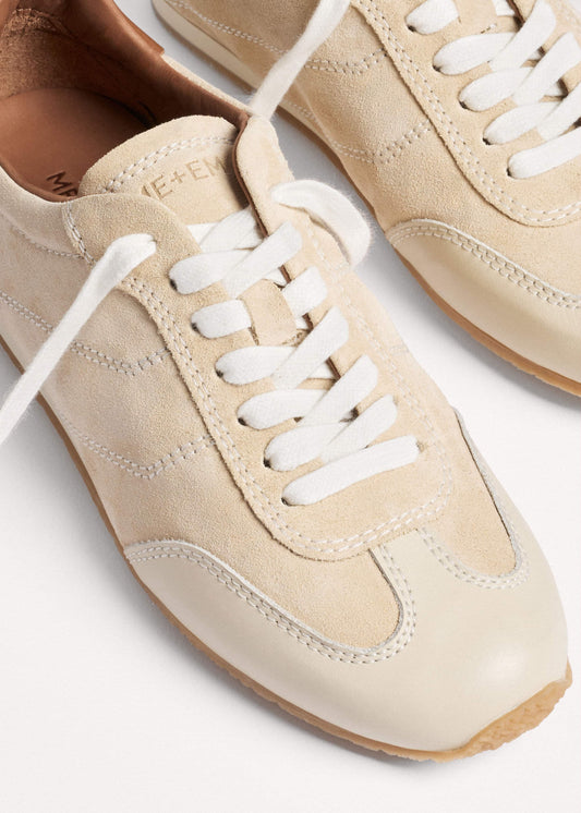 Latte Retro Runner Sneaker | ME+EM