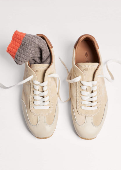 Latte Retro Runner Sneaker | ME+EM