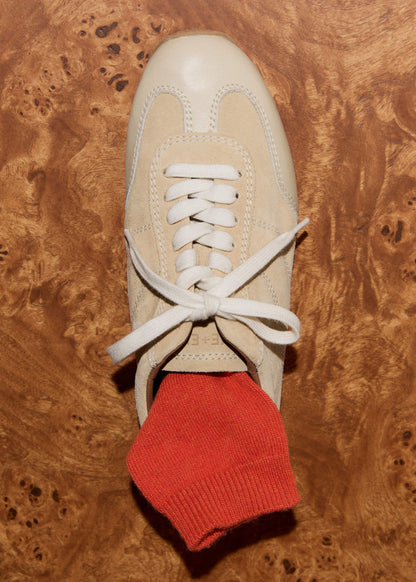 Latte Retro Runner Sneaker | ME+EM