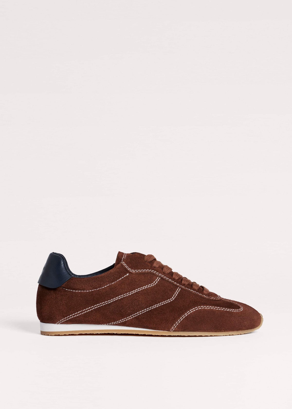 Brown Retro Runner Sneaker | ME+EM