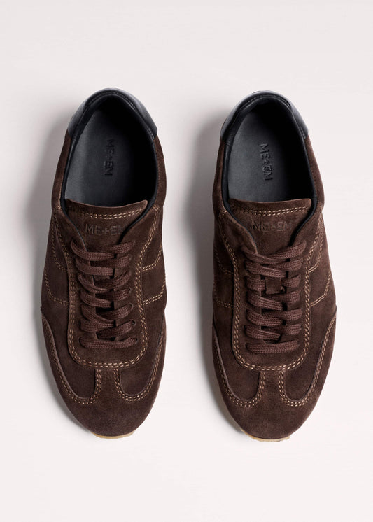 Brown Retro Runner Sneaker | ME+EM
