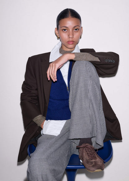 Brown Retro Runner Sneaker | ME+EM