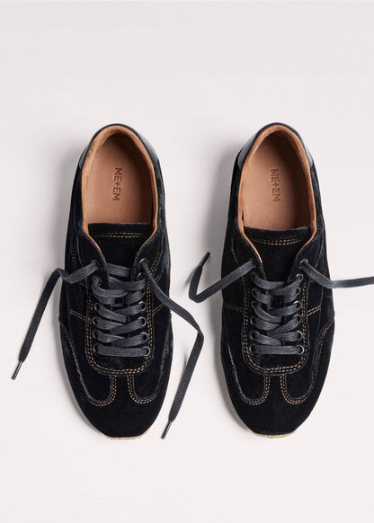 Black Velvet Retro Runner | ME+EM
