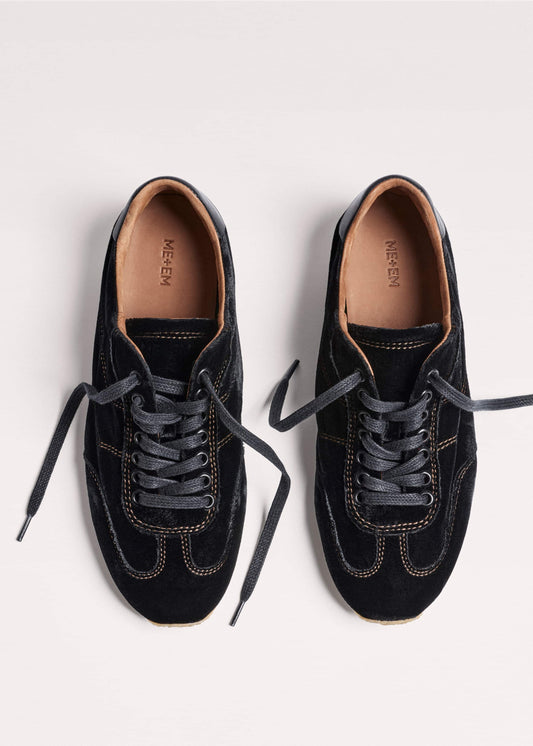 Black Velvet Retro Runner | ME+EM