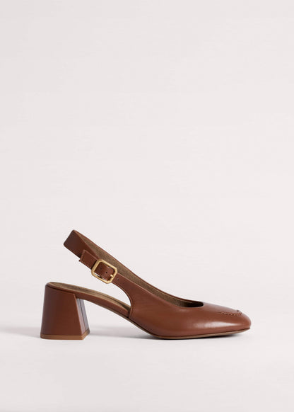 Brown Occasion Slingback | ME+EM
