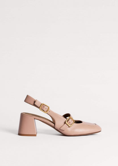 Pink Mary Jane Slingback | ME+EM