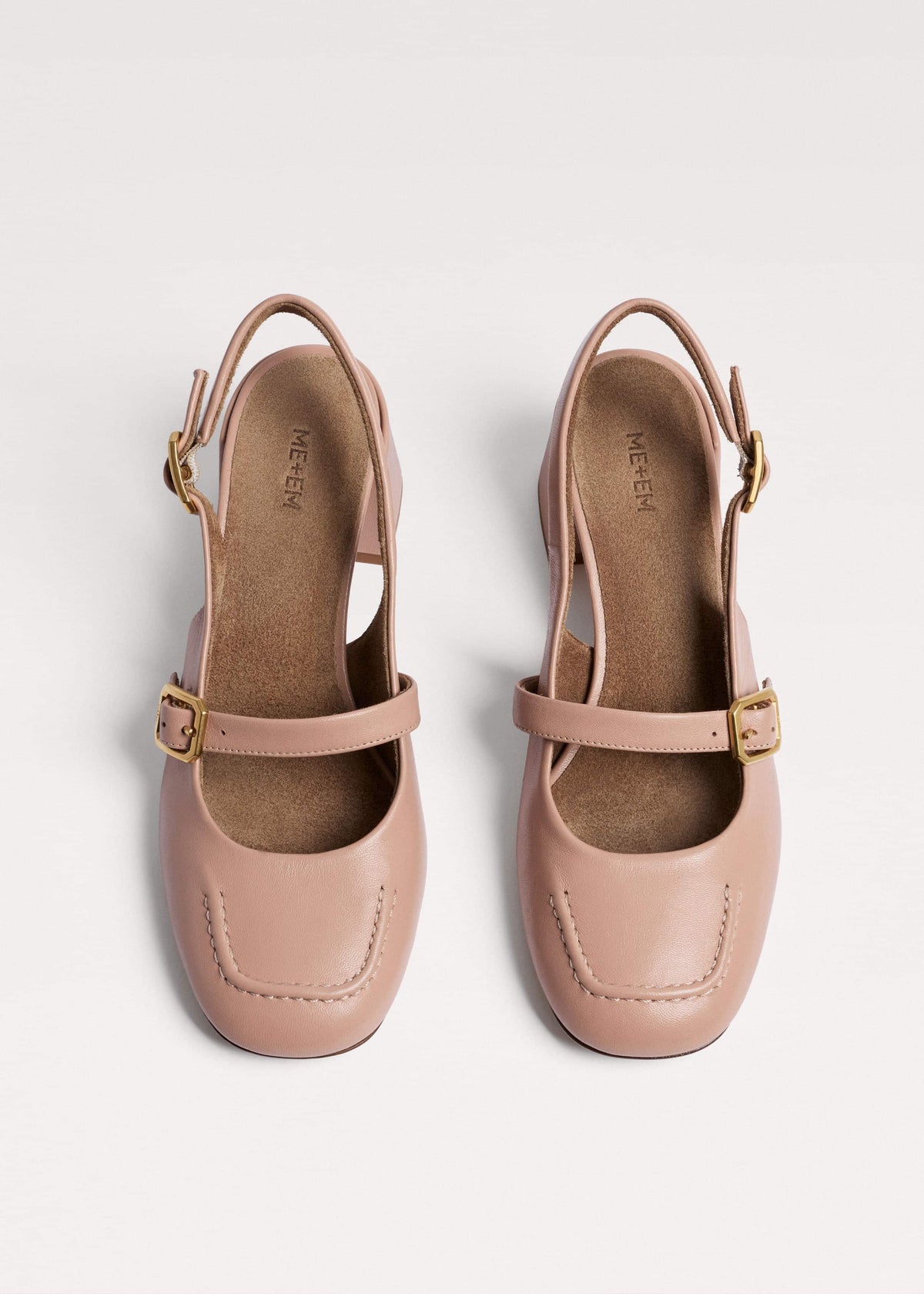 Pink Mary Jane Slingback | ME+EM