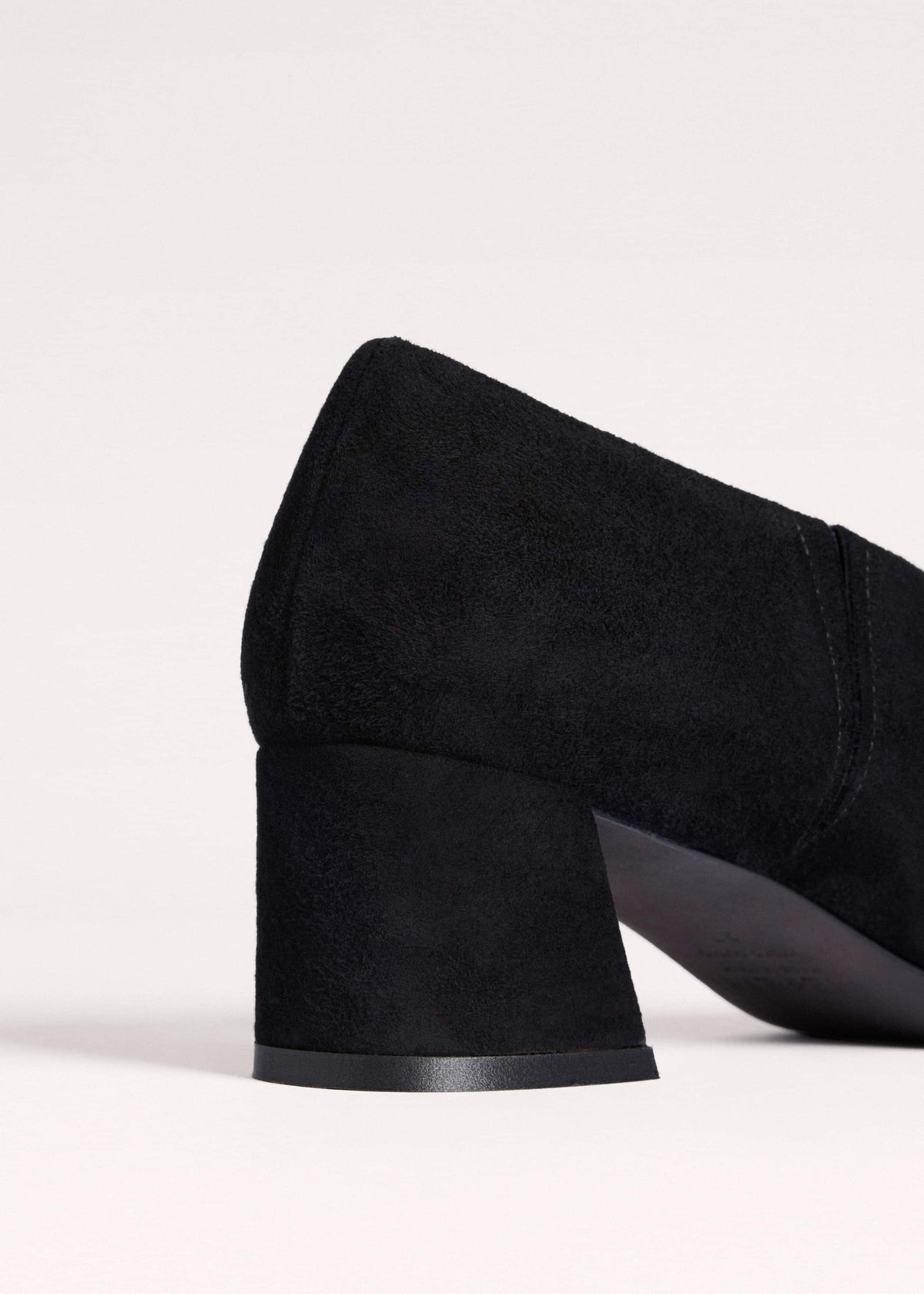 Black High Front Block Heel | ME+EM