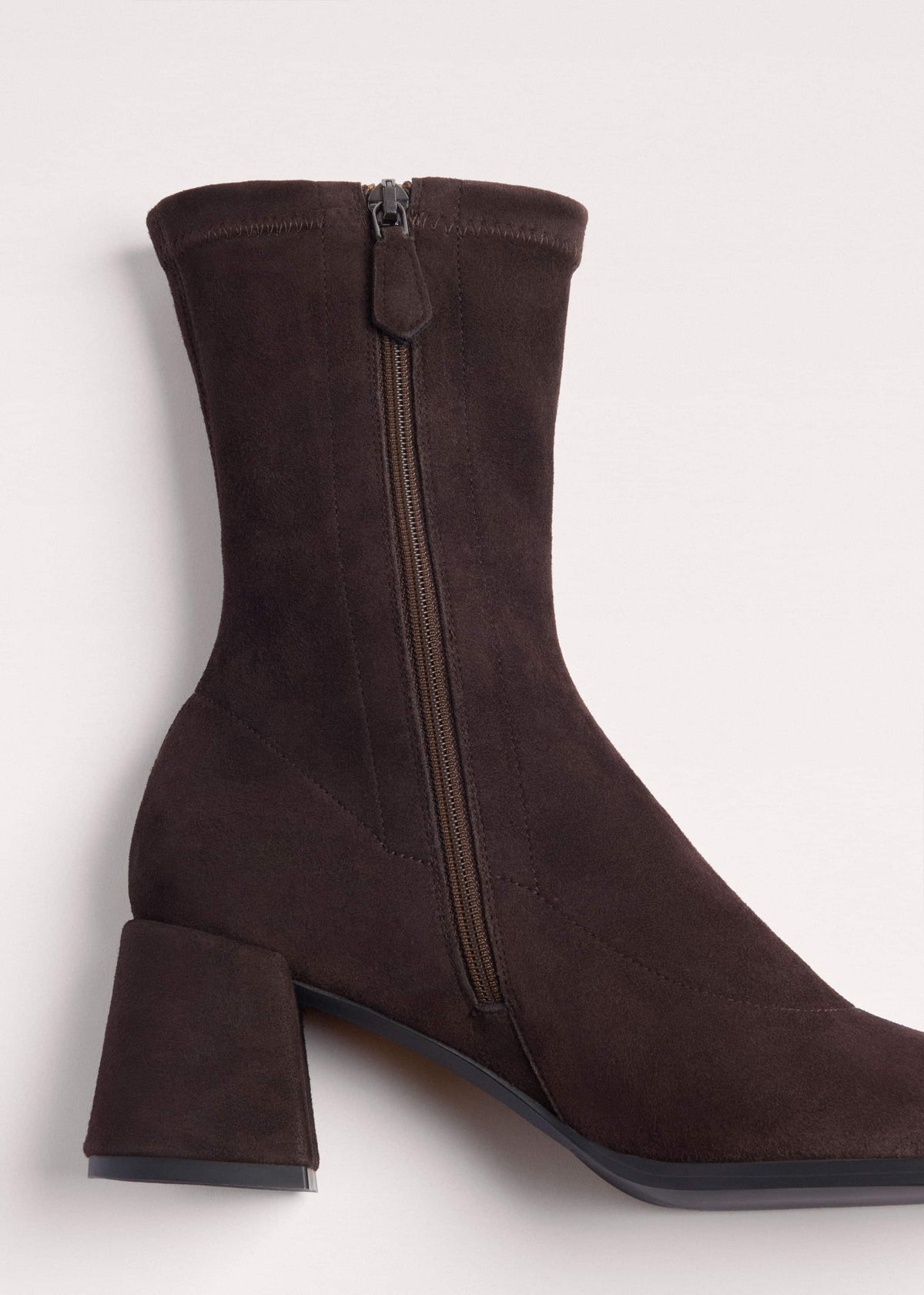 Brown Ankle Stretch Boot | ME+EM