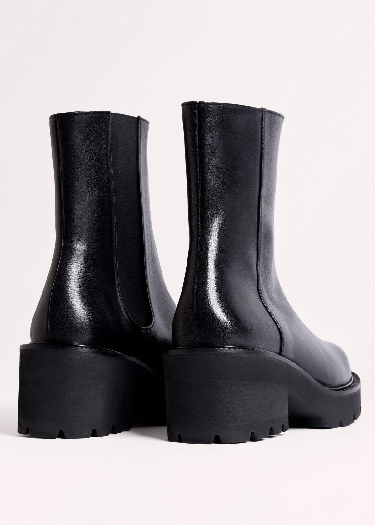 Black Zip Front Boot | ME+EM