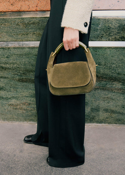 Green Mini Resin Handle Bag | ME+EM