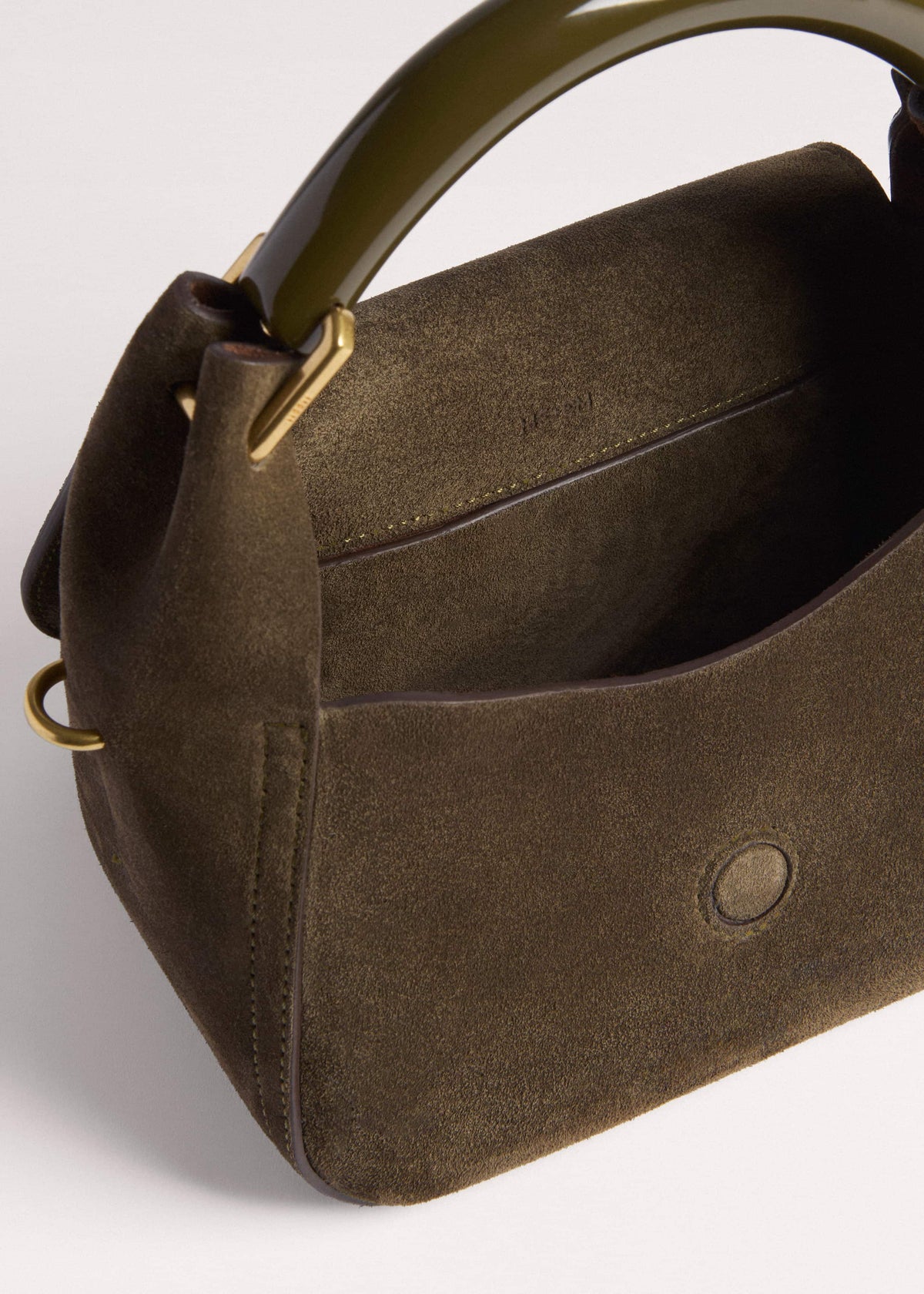 Green Mini Resin Handle Bag | ME+EM