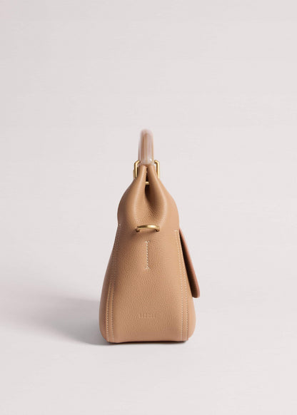 Light Brown Resin Handle Crossbody Bag | ME+EM