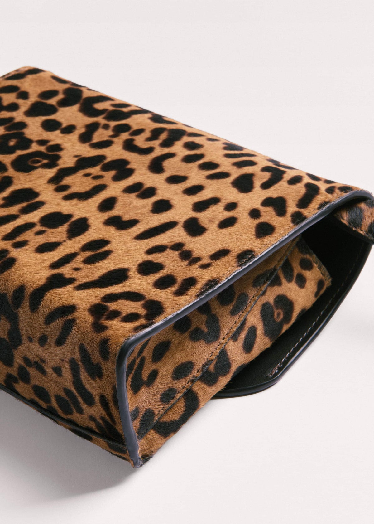 Brown 2-Way Leopard Print Crossbody Bag | ME+EM
