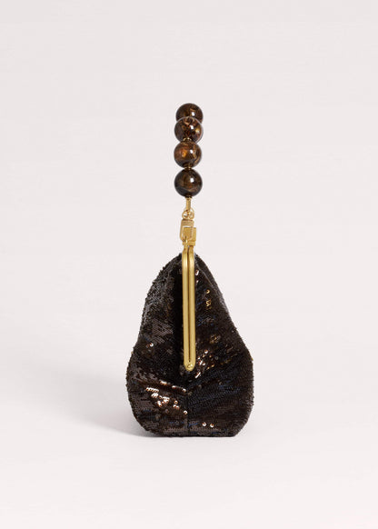 Brown Sequin Evening Bag | ME+EM