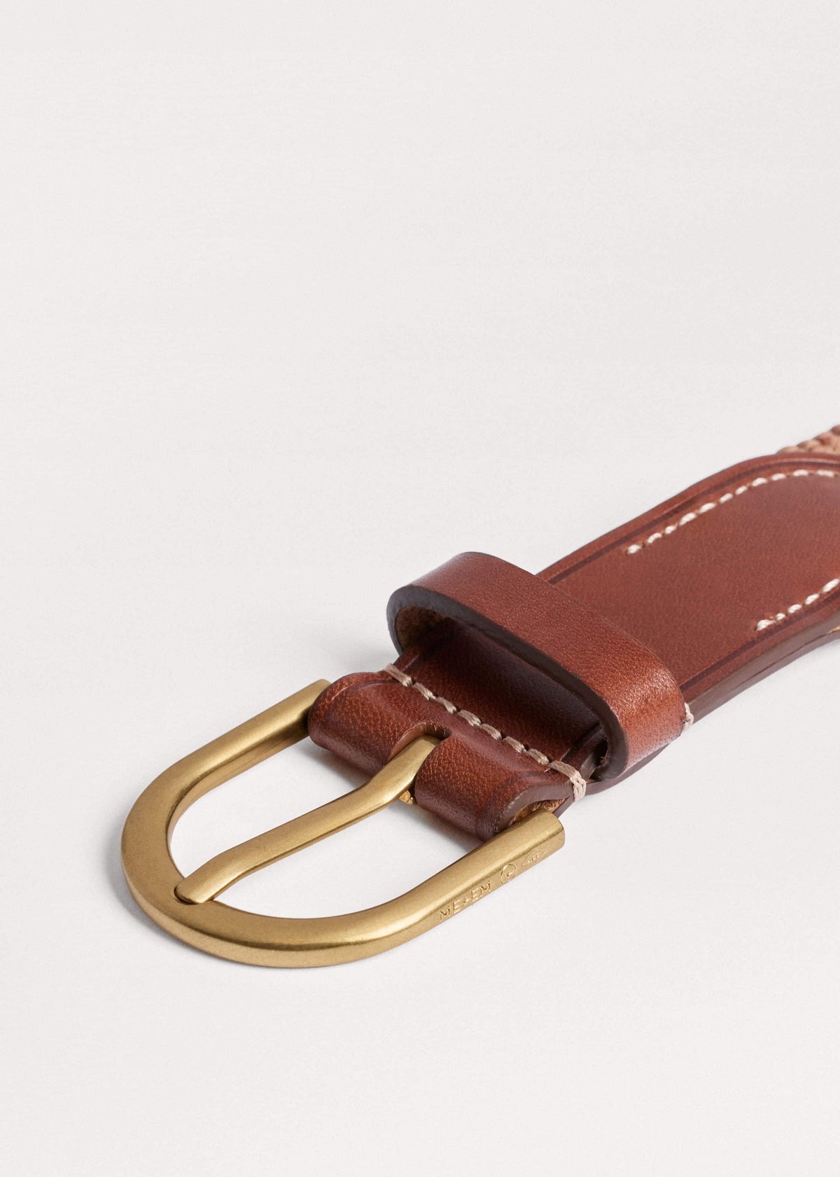 Pink Raffia Summer Belt | ME+EM