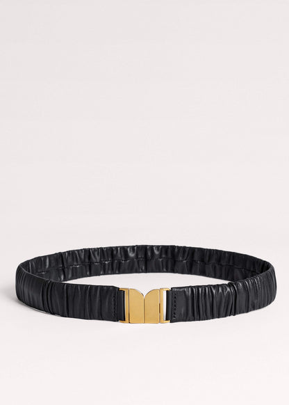 Black Elasticated Belt | ME+EM