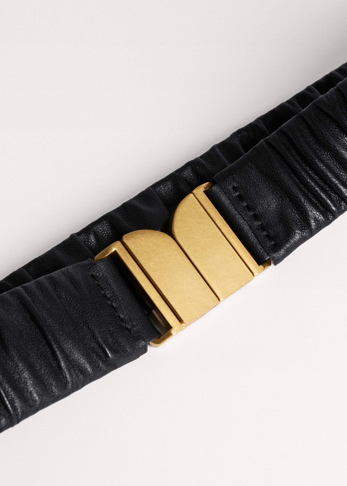Black Elasticated Belt | ME+EM