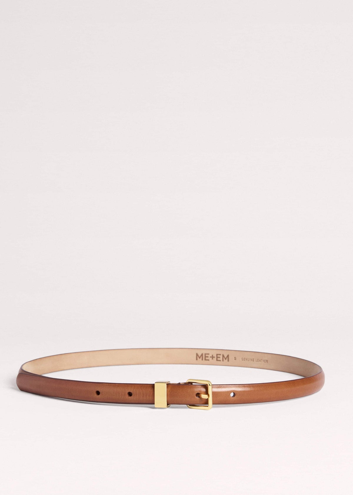 Brown Skinny Belt | ME+EM