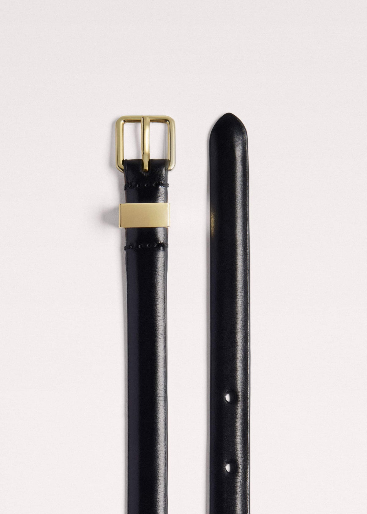 Black Skinny Belt | ME+EM