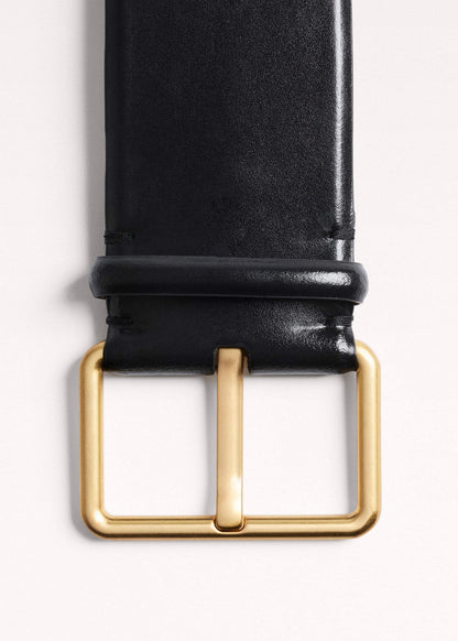 Black Extra Wide Waisted Belt | ME+EM