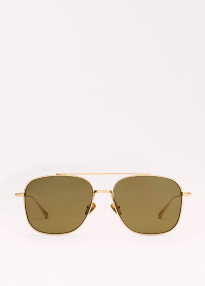 Olive Aviator Sunglasses | ME+EM