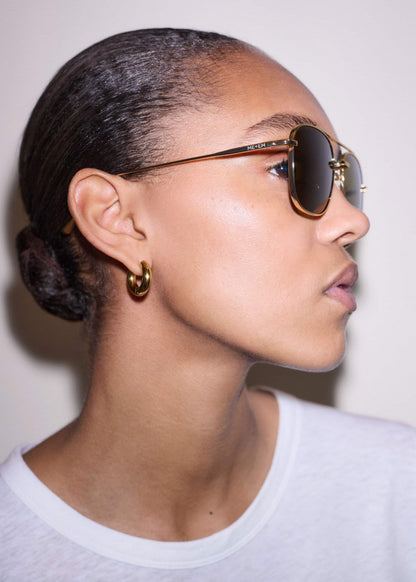 Olive Aviator Sunglasses | ME+EM