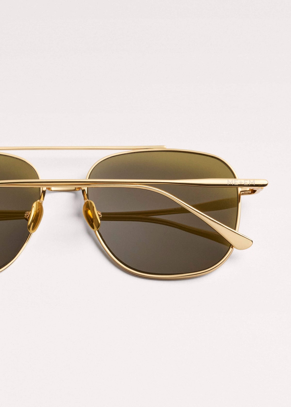Olive Aviator Sunglasses | ME+EM