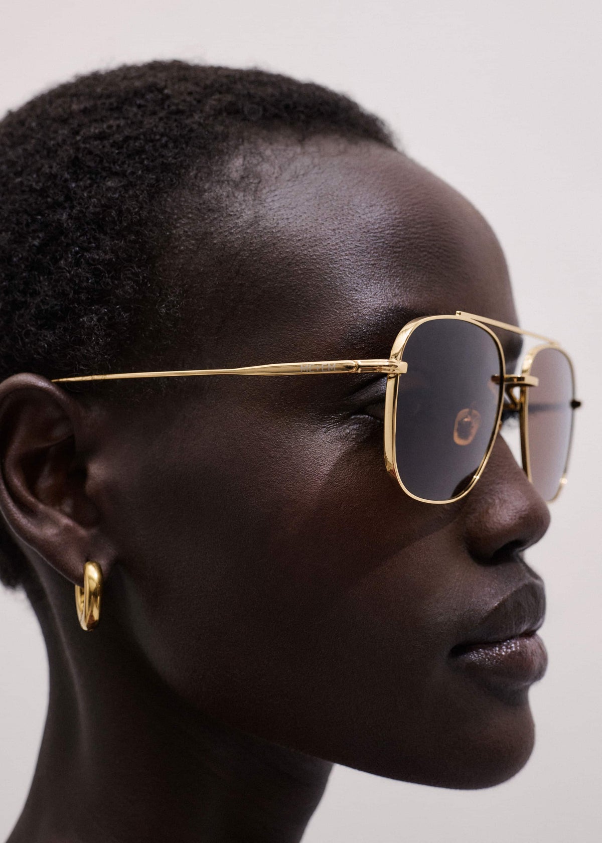 Chocolate Brown Aviator Sunglasses | ME+EM